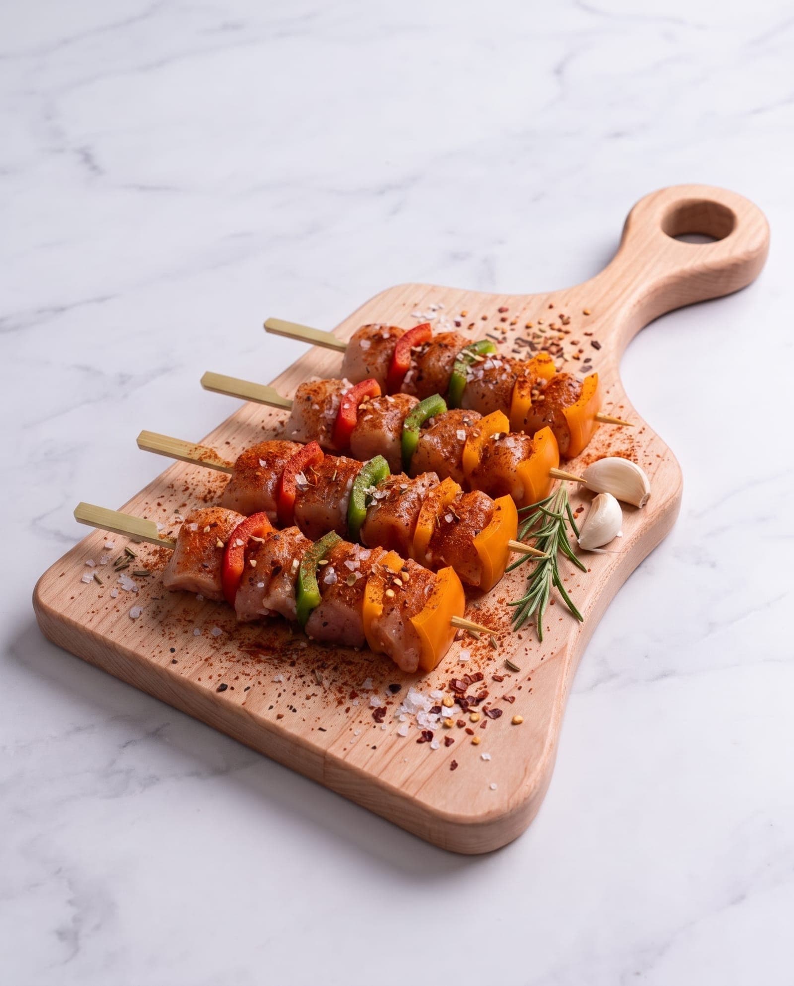 Brochettes de poulet