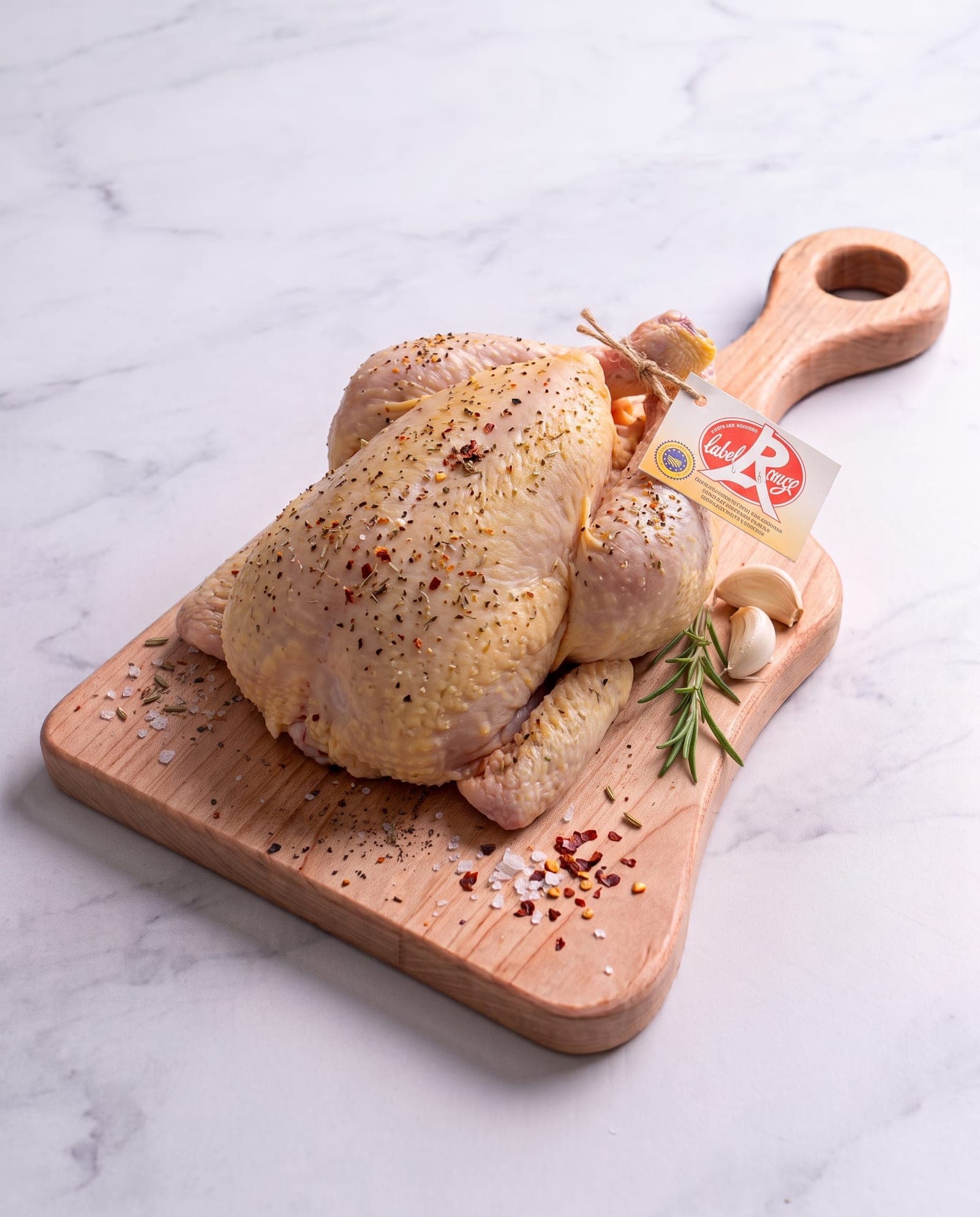 Poulet fermier Label Rouge