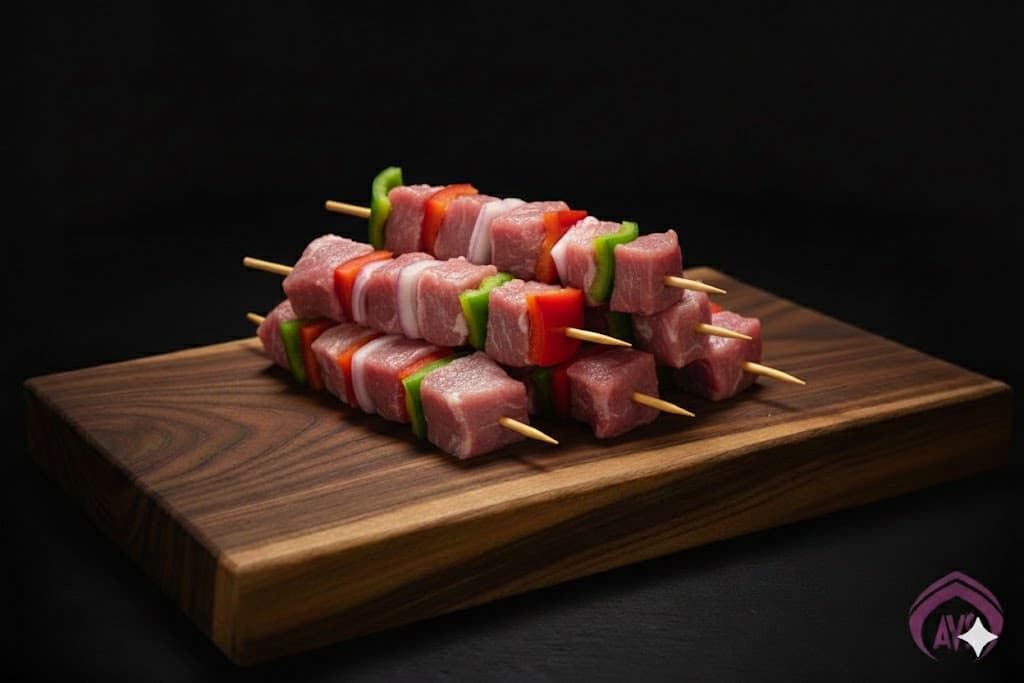 Brochettes d'Agneau Halal (x6)